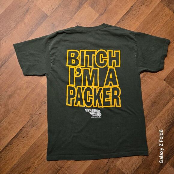 Packer Game fuckin day t shirt size medium - Picture 5 of 5